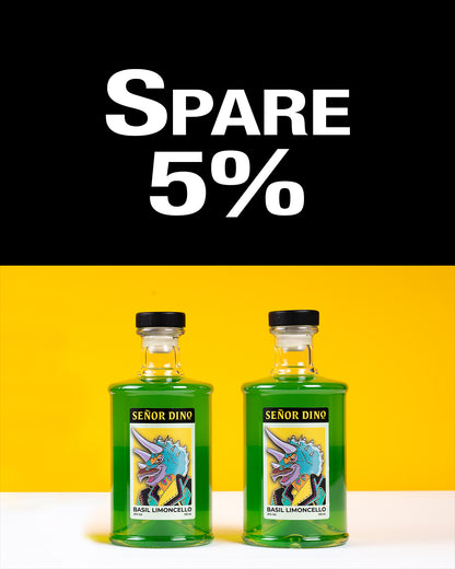 'Dino-Duo' 2er Set – Basilikum Limoncello (2x 700 ml)