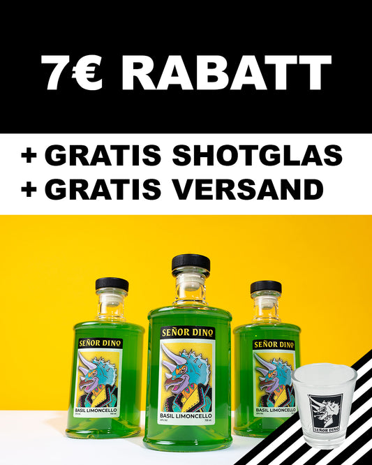'Triceratops' 3er Set – Basilikum Limoncello (3x 700 ml)
