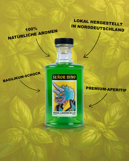 Señor Dino – Basilikum Limoncello (700 ml)